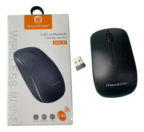 MOUSE ÓPTICO SEM FIO SHA-07