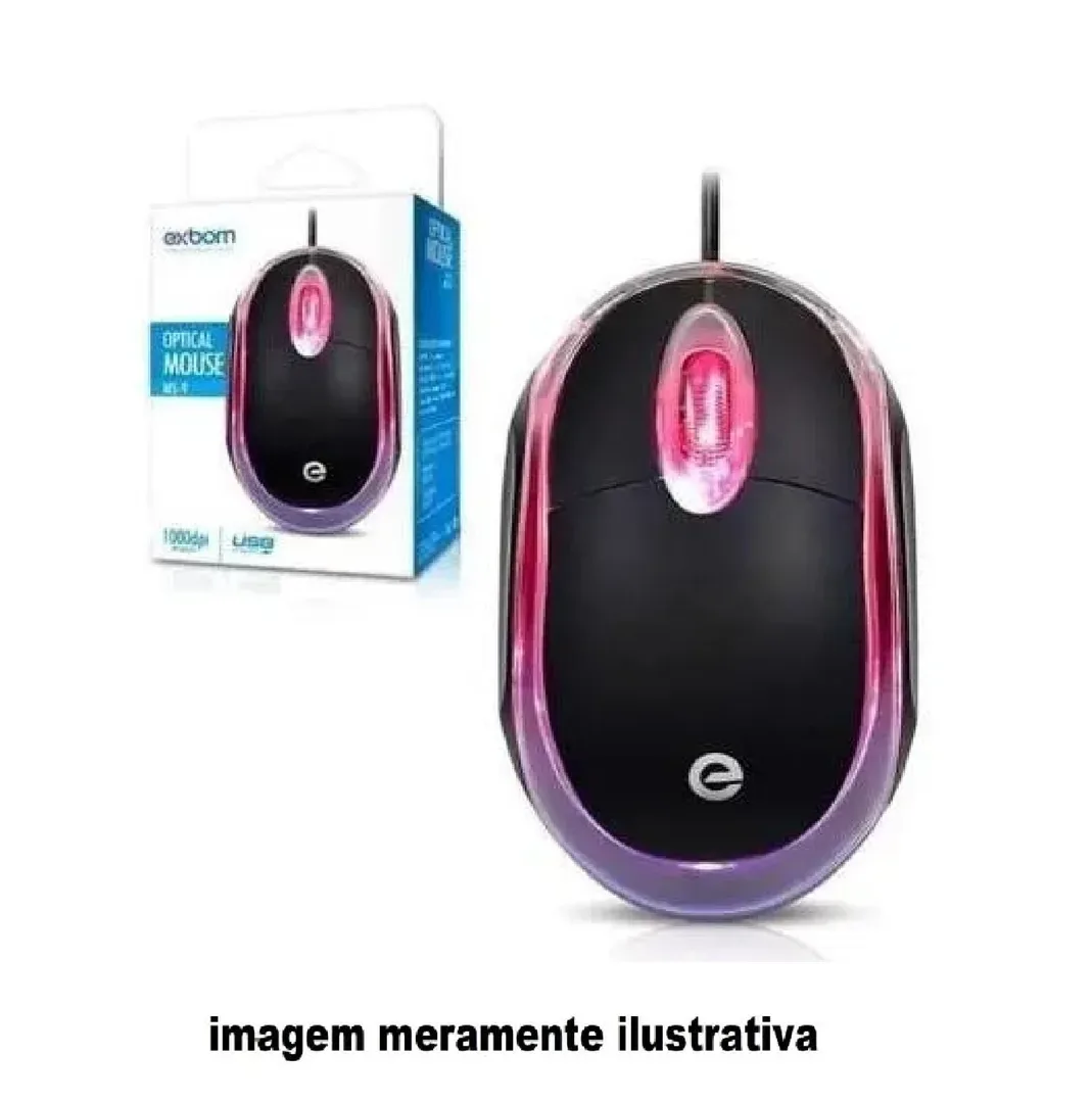 MOUSE ÓPTICO USB MS-9