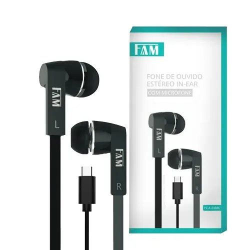 FONE DE OUVIDO TIPO-C FCA-E088C