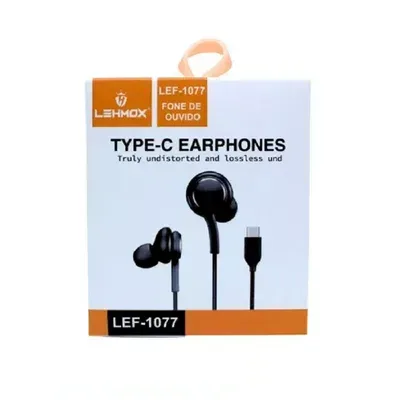 FONE DE OUVIDO TIPO-C LEF-1077