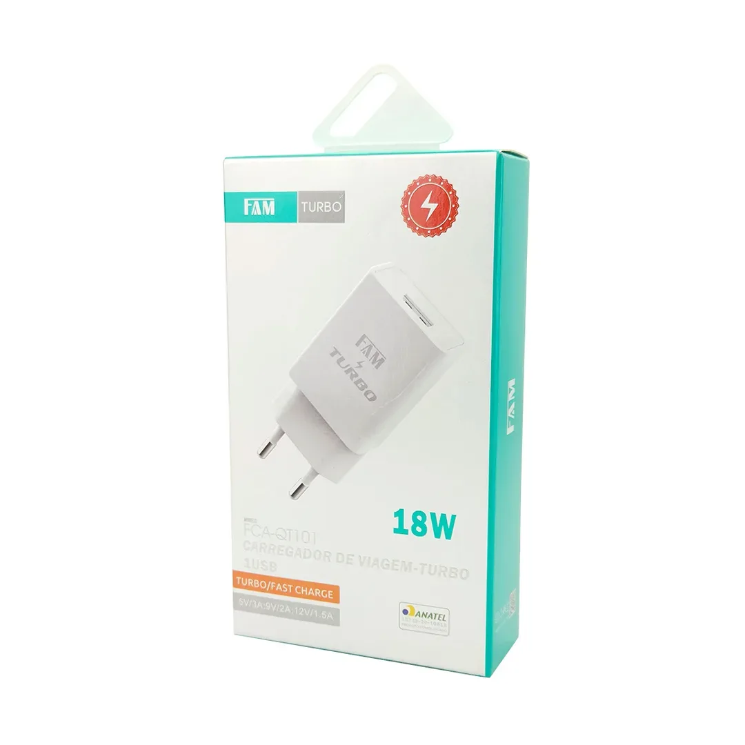 FONTE TURBO 18W FCA-QT101