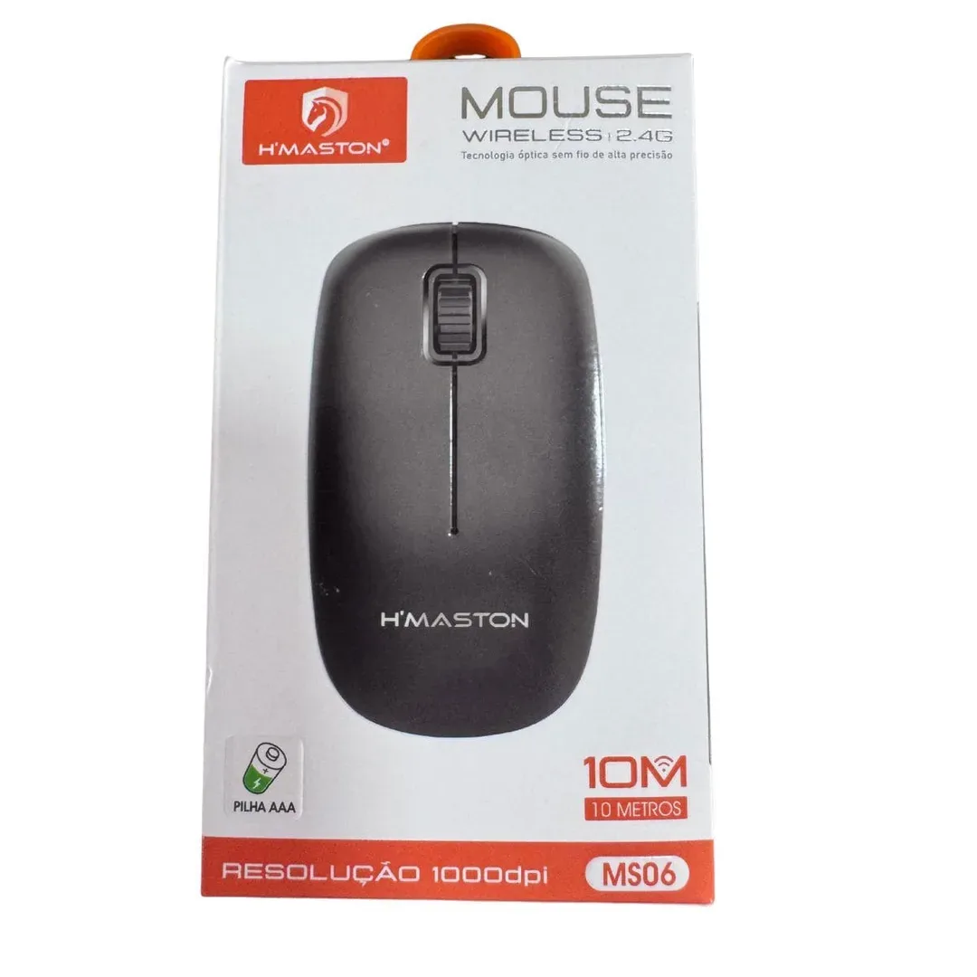 MOUSE ÓPTICO SEM FIO MS06