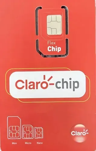 CHIP CLARO SEM RECARGA